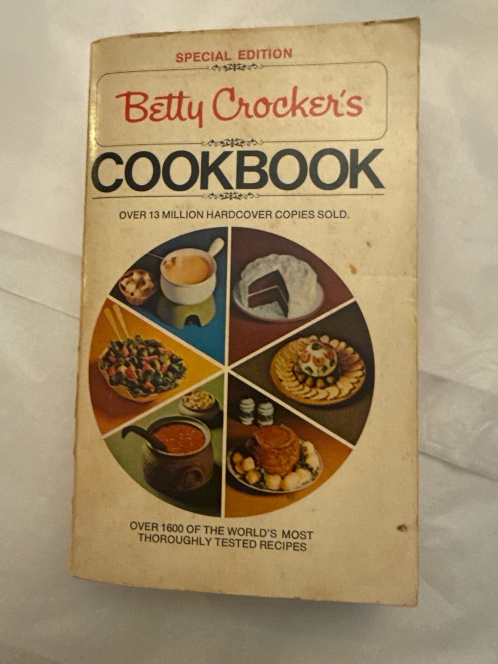 Vintage Betty Crocker Paper Cookbook